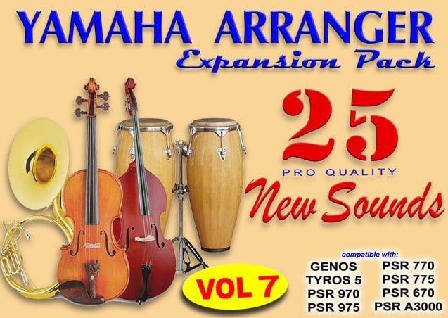 25 NEW Voices vol. 7 Yamaha Expansion Pack