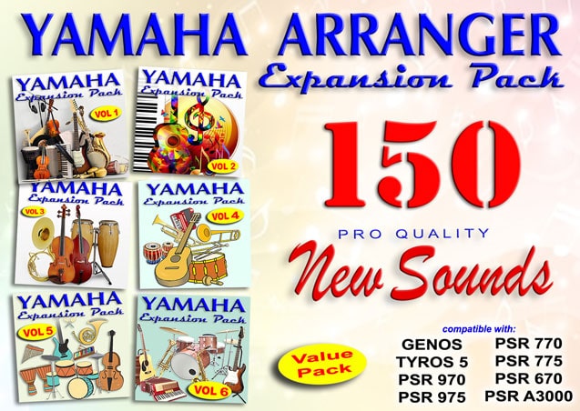 150 NEW Voices Special Bundle vol. 1 Expansion Soundpacks for Yamaha Genos