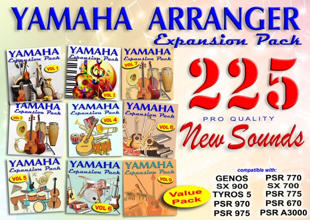 225 NEW Voices Special Bundle vol. 2 Expansion Pack for Yamaha Arrangers